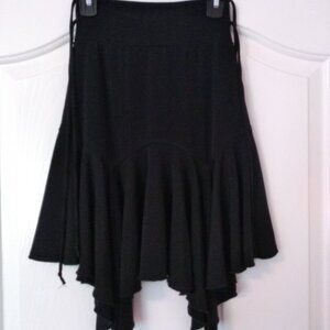 7 | Black Ruffled Skirt | Byer Girl